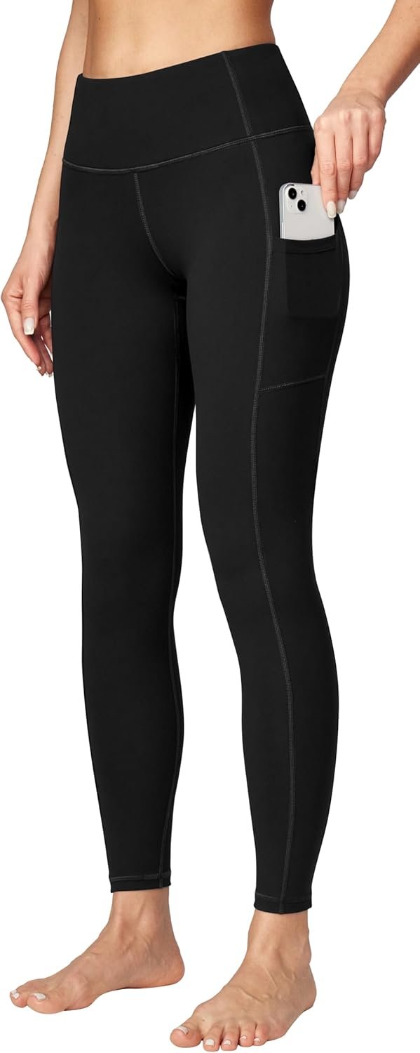Ewedoos Women’s Yoga Pants with Pockets Leggings for Women Tummy Control Workout Leggings for Women Compression Leggings