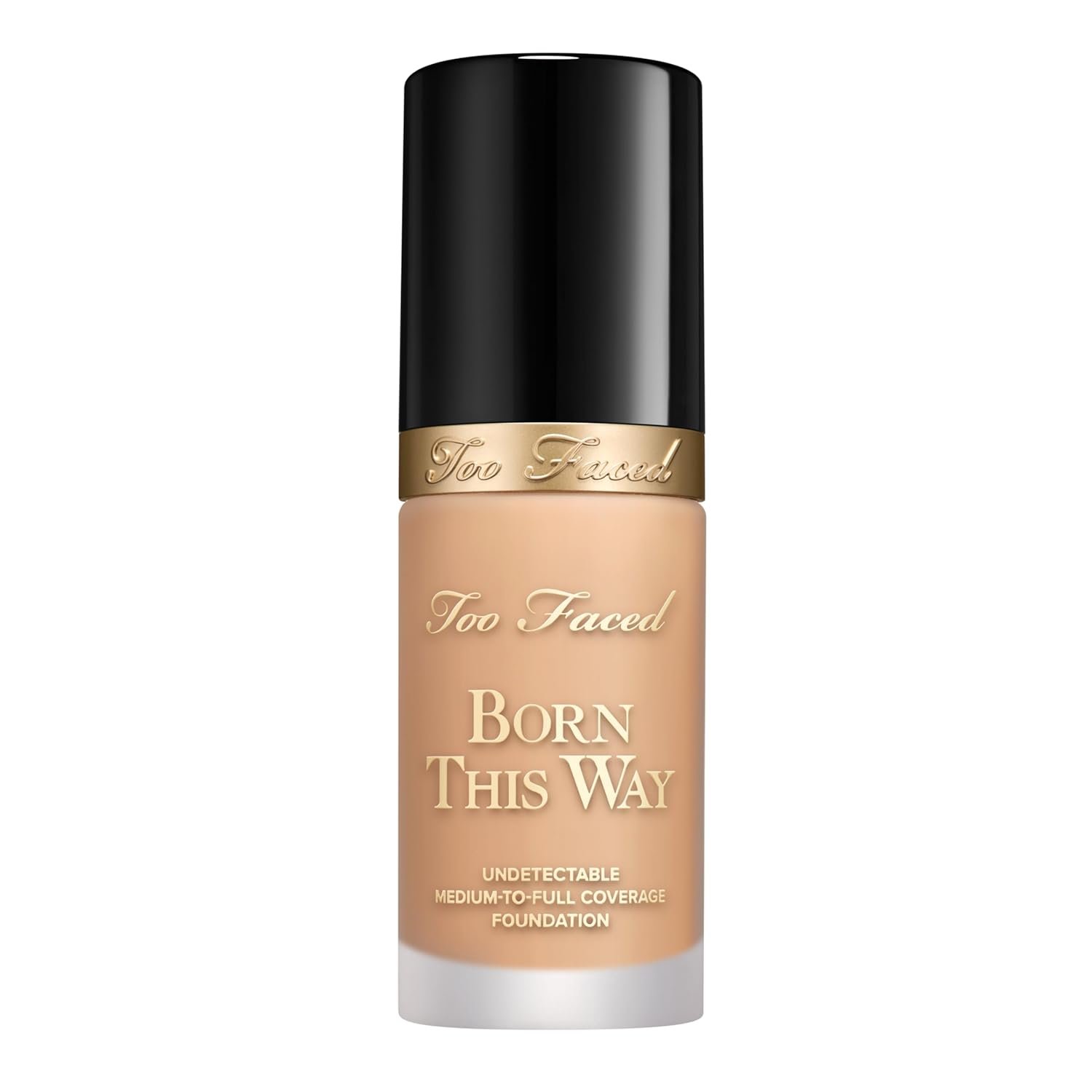 Too Faced Born This Way Natural Finish Longwear Liquid Foundation | Medium-To-Full Coverage | Hydrating + Oil Free