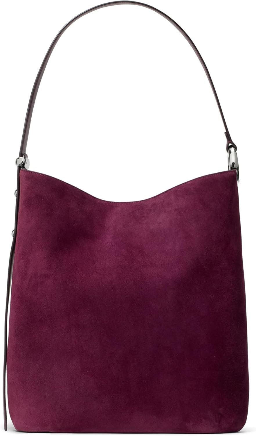 kate spade new york womens Halo Fine Grain Leather Large Bucket