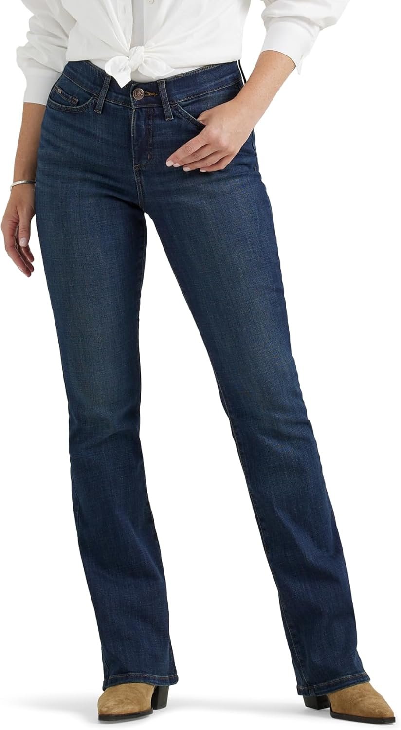 Lee Women’s Ultra Lux Comfort with Flex Motion Bootcut Jean