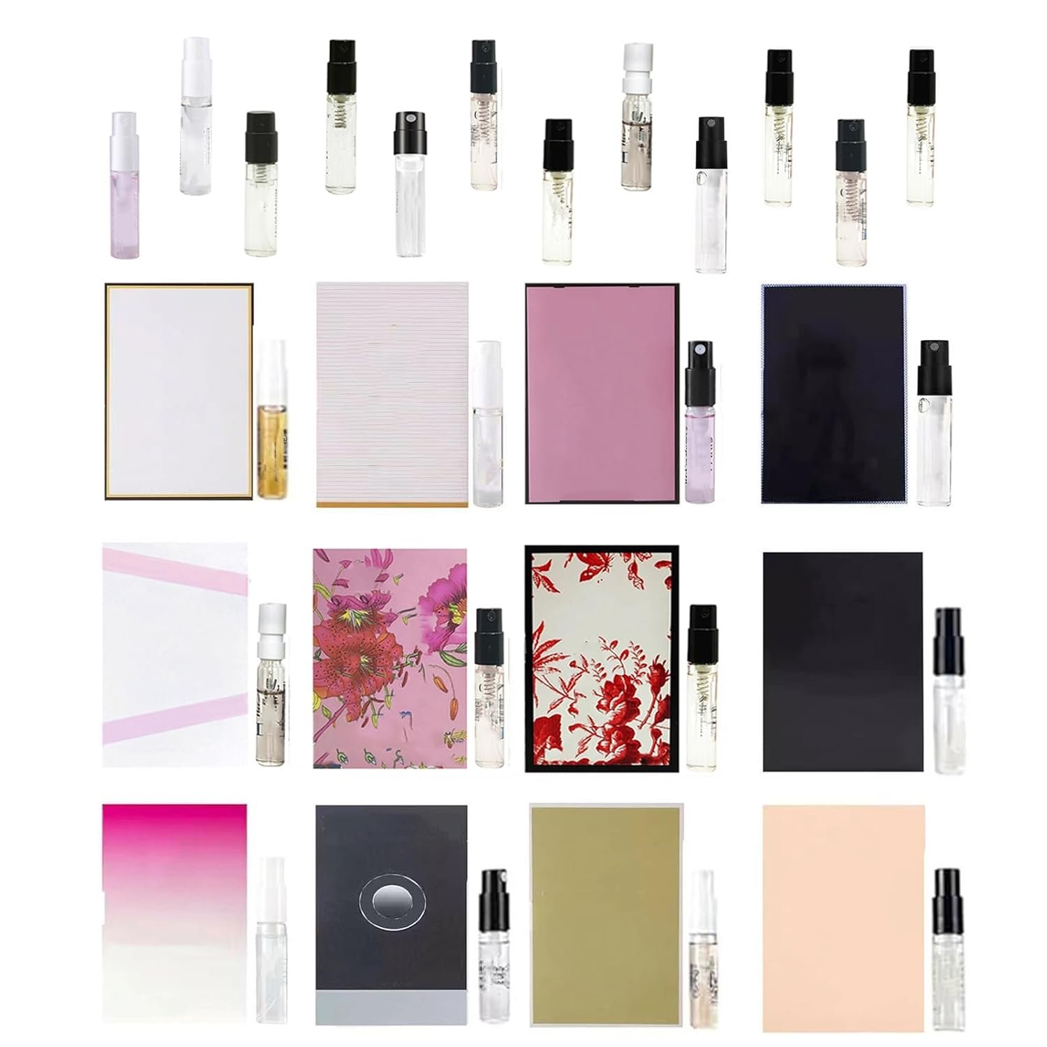 12 Piece Perfume Samples for Women – High-End Designer Fragrance Sampler Set – Discovery Women’s Perfume Vials Collection,for Party, Travel, Work