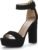 DREAM PAIRS Women’s Platform Heel Sandals, Open Toe Ankle Strap Heel Fashion Wedding Party Dress Sandals Shoes