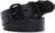 WHIPPY Women Leather Belt for Jeans Pants Dresses Black Ladies Waist Belt with Pin Buckle