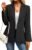 ELLEVEN Women’s Blazer Business Casual Lightweight Suit – Long Sleeve Slim Fit Work Office Jacket with Pockets
