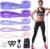 Sportneer Resistance Bands for Working Out: Pull Up Bands 5-130lb 5 Levels Exercise Bands Workout Bands Set with Handles & Door Anchor Pull Up Assist Bands for Men Women Resistance Training