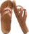 KuaiLu Womens Dressy Orthotic Flip Flops Trendy Comfortable Cushion Recovery Walking Criss Cross Thong Sandals Lightweight Yoga Foam Summer Slides with Plantar Fasciitis Arch Support