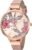 Nine West Women’s Floral Dial Smooth Strap Watch